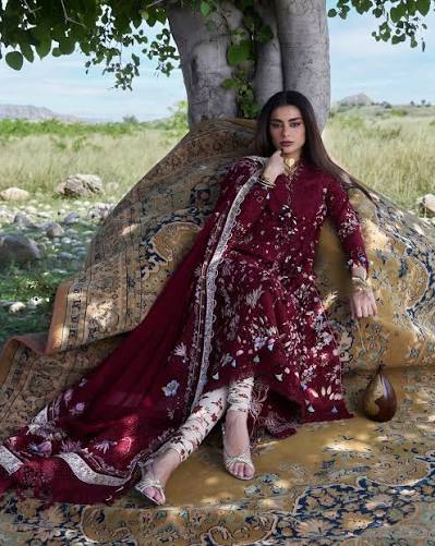 Suffuse lawn unstitched & stitched